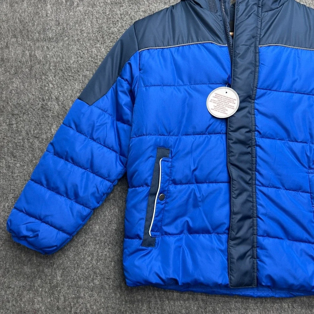 Swiss Tech Boys Puffer Jacket Hooded‎ Medium 8 Kids Youth
